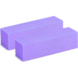 Pack of 2 buffer professional sanding block grit 100 (purple)