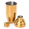 Barfly M37039GD Cocktail Shaker, 24oz (700 ml), Gold