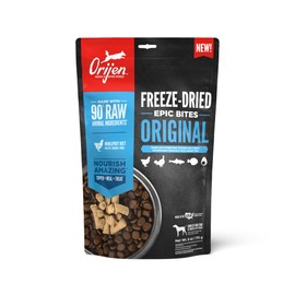 ORIJEN Epic Bites Freeze-Dried Dry Dog Food Original Recipe 6oz Bag