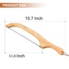 RAPSAKEMOH Sourdough bread knife, Bread slicer for homemade bread,15.7" Serrated,