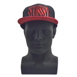 MIAOMANZI PVC Mannequin Head Black Male Manikin Dummy Stand Model Display Hat Scarf Wigs Hair Glasses Hat Beauty Styling Tool (Matte black)