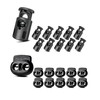 TTeebmi 20PCS Cord Locks for Drawstrings – 10 Single Hole
