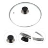 FUNOMOCYA Universal Pot Cover for 24cm Cookware Tempered Glass Lid
