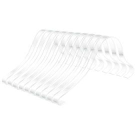 Holibanna 10Pcs Acrylic Clear Sandal Shoes Display Stand Forms Inserts Holders Shoe Display Rack Shoe Support Shaper for Shoe Store Shoe Retail Shop 3mm Transparent