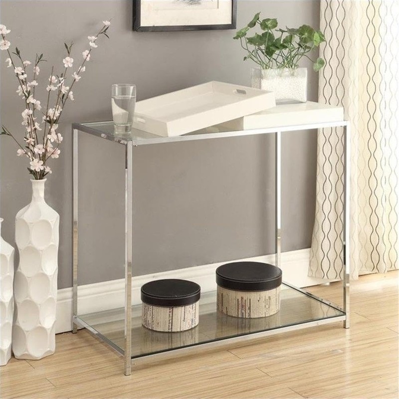 Convenience Concepts Palm Beach Console Table, White