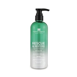 MARTHA DEBAYLE Acondicionador RESCUE & RESTORE. Brillo hidratado para cabello áspero y maltratado. Con ceramidas y Sacha Inchi Peruano. Sin parabenos y ftalatos.