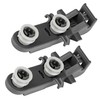 Romalon W10350401 Dishwasher Upper Rack Roller Wheels fit for Whirlpool