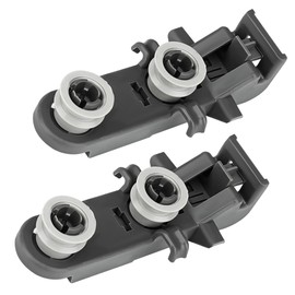 Romalon W10350401 Dishwasher Upper Rack Roller Wheels fit for Whirlpool Ken-more Dishwasher Replace w10195336 PS11753471 AP6020157 2683569 (2 Pack)