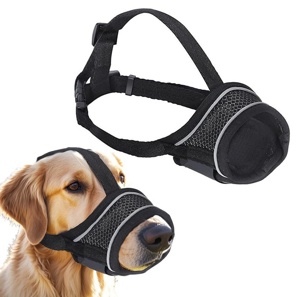 Dog Muzzle Adjustable Webbing Suitable for Muzzles of Medium and