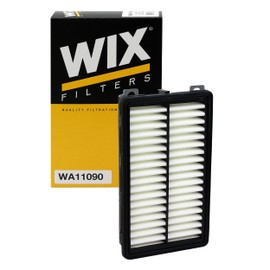 WIX WA11090 Engine Air Filter Compatible With Hyundai Sonata, Elantra, Santa Fe, Santa Cruz, Tucson, Kia Sportage, Sorento, K5, K4, Carnival