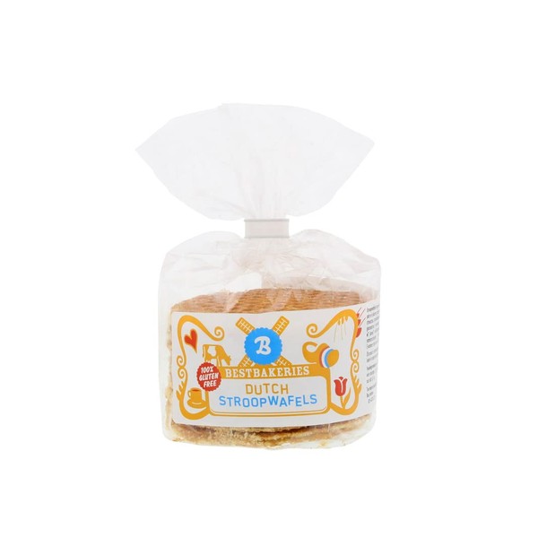 Daelmans Stroopwafels - Gluten Free Stroopwafels - 240 gram per Clip Bag - Authentic Dutch Gluten Free Waffles - Stroopwaffels