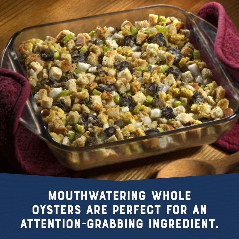 Bumble Bee Premium Select Whole Canned Oysters, 8 oz Can