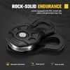 BUNKER INDUST 10T Winch Snatch Block, 22,000 lbs Towing Pulley