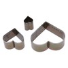 Punching Die Cutter Heart Shaped High Carbon Steel DIY Leather