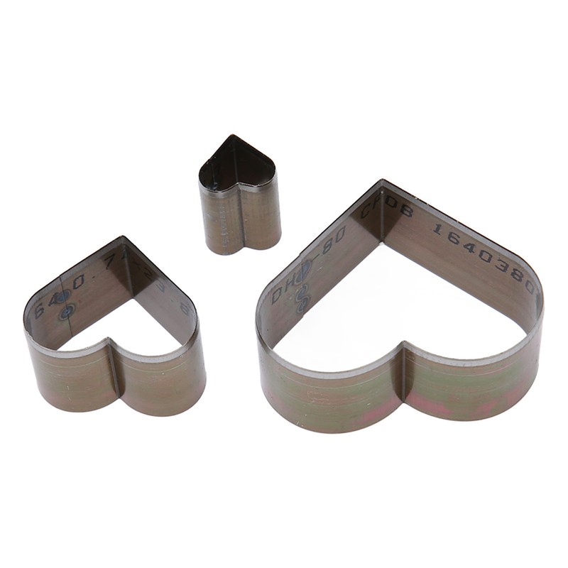 Punching Die Cutter Heart Shaped High Carbon Steel DIY Leather