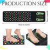 BBTO Foot Massage Mat Reflexology Walk Stone Road for Acupressure