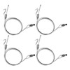 Augsion 4-Piece Set of 4 Power Mini Wire, Diameter 0.6