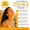 Vitamin D3 4000 IU + K2 MK7 100µg, 60 Vegetarian
