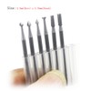 Luo ke 6 Pcs 3/32 Inch Shank Tungsten Steel Engraving