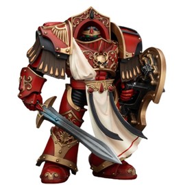 JOYTOY Warhammer Horus Heresy 1:18 Scale 14.2 cm Blood Angels Crimson Paladins Squad Crimson Paladin 1 Collectible Action Figure with Exquisite Design Gifts for Fans & Collectors