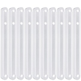 Drawer Guide Strips, 5 Pairs Plastic Rails for Drawers, Extendable Organiser, Storage Tools for Furniture Drawer (298 mm)