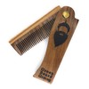 Peine plegable Tree-mendous de madera de sándalo – Peine plegable