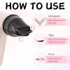 Eyeliner Stamp,Foldable Double Ended Winged Gel Eyeliners Pencil,Waterproof, Smudge Proof,