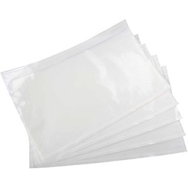 7.5" x 5.5" Packing List Pouches, 500 Pack Shipping Label Envelopes Clear Adhesive Top Loading Packing List