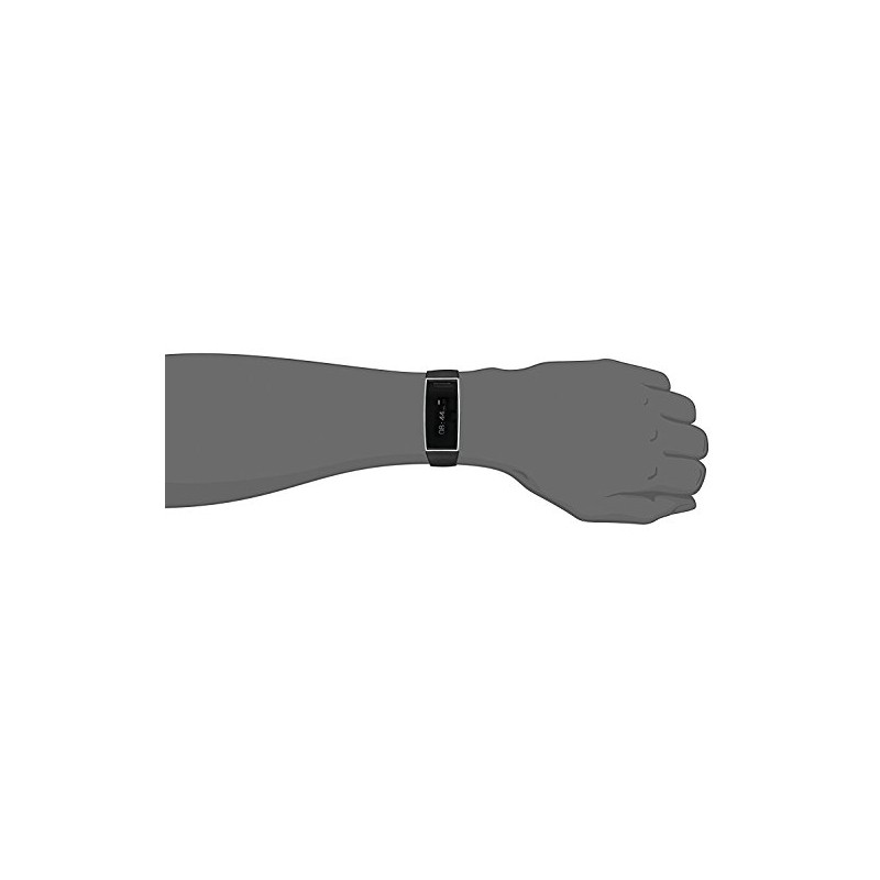 Nuband NU-G0015 Pulso negro HRM Reloj de actividad y seguimiento