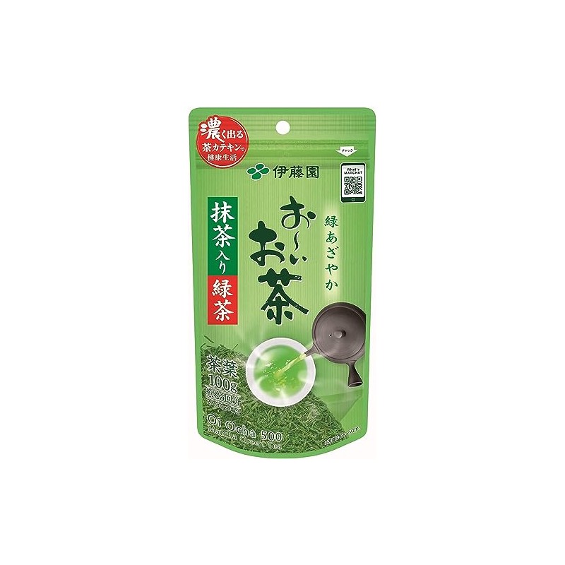 Itoen Oi Tea Green Tea with Matcha Green Tea, 3.5