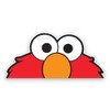 Sticker Gold - Peeping Elmo 18cm Car Sticker - Fun