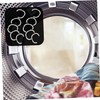 TEHAUX 10PCS Stainless Steel Spring Hose Clamps High Pressure Tube