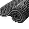 subrtex Chenille Bath Mat, Non-Slip Bathroom Rug, Absorbent Bath Mat,