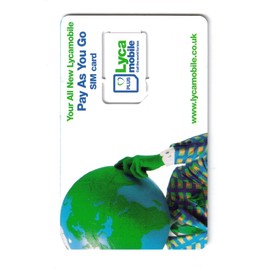 Lycamobile Pay As You Go International Combi Sim Card