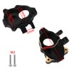 RZXYLRC Heavy Duty Brass Steering Knuckles + Front Axle Weights
