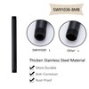 SWHYGER 8 Inch Ceiling Mount Shower Arm and Flange,Straight Arm