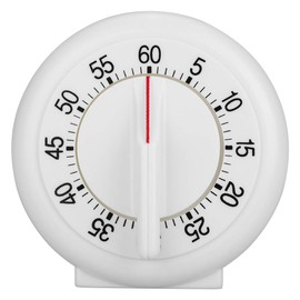 Kitchen Timer 60 Minutes Round Shape Timer Kitchen Cooking Mechanical Counter Alarm Clock for Cooking Game Timers Titness Exercising