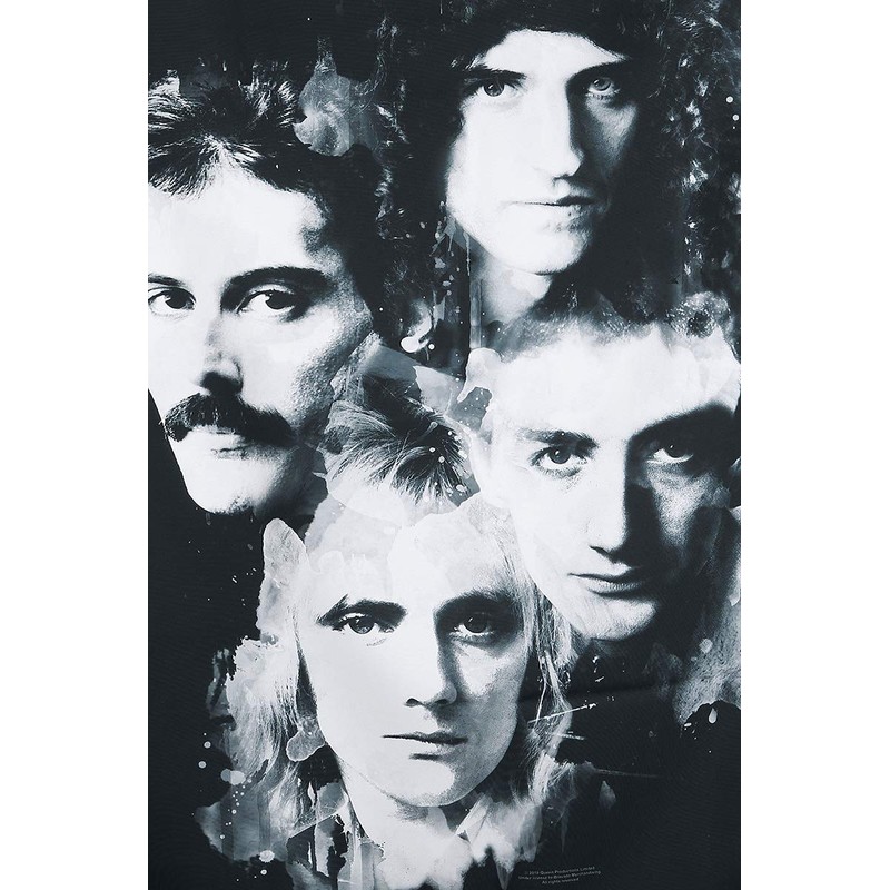 Queen - Faces Textile Poster
