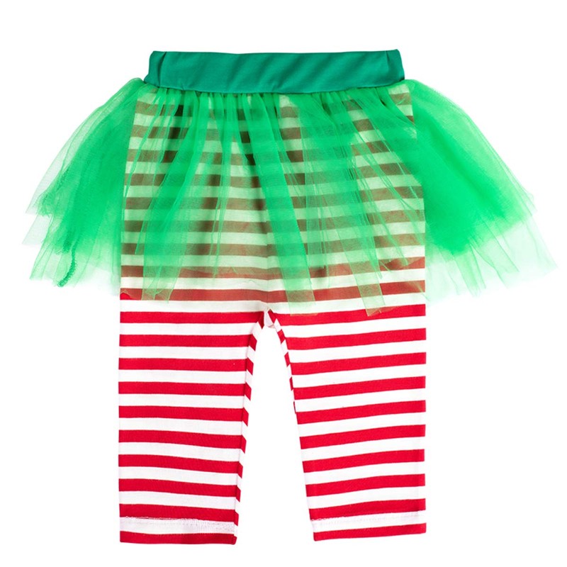Baby Girls Newborn 1st Christmas Costume Tutu Dress Elf Outfit