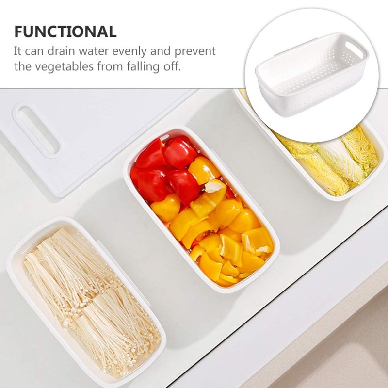 Luxshiny Kitchen Colander Bowl Set Fruit Vegetable Washing Bowl Berry