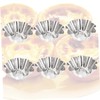 UTHCLO 12Pcs Stainless Steel Tart Pans Reusable Cupcake and Muffin