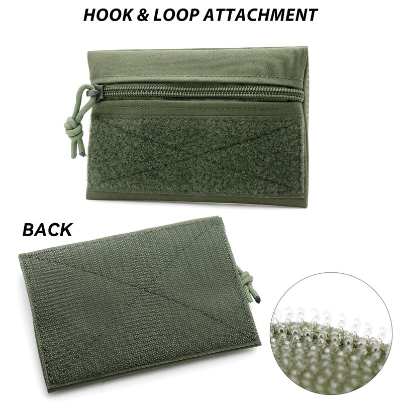 Qavctw Tactical Admin Bag with Velcro for Tools, Storage Bag,