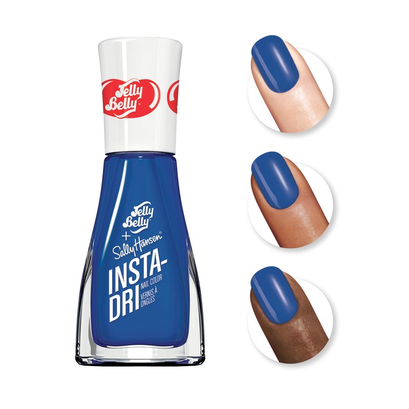 Sally Hansen Insta-Dri X Jelly Belly Nail Polish, Blueberry, 0.31