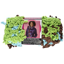 Spinrite Gazoom Yarn, Lime Truffle