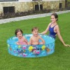 Alberca Circular Infantil Animales Marinos 122 Cm Color Azul