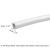 uxcell U Channel Edge Trim, 6.5ft Length Rubber Guard Seal