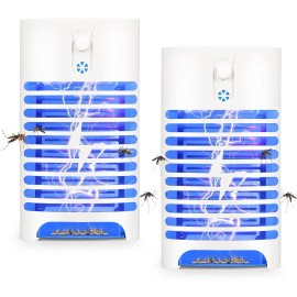 Unbranded 2x Plug in Bug Zapper Fly Trap Insect Killer Lamp Electric Mosquito Zapper Light