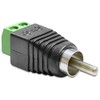 DeLOCK Adaptor Terminal Block > RCA Male (Pack of 10, Terminal Block > RCA)