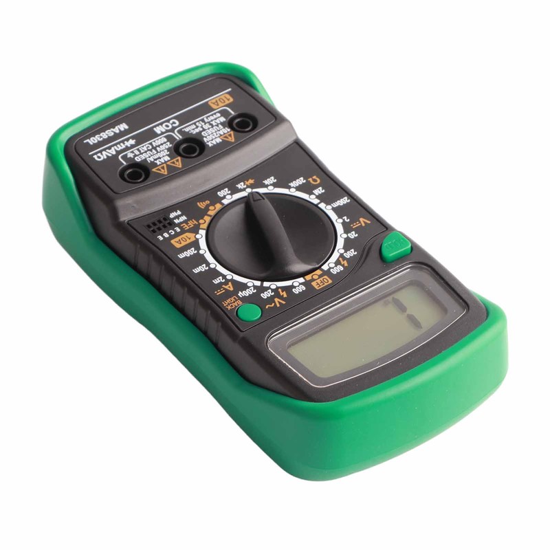 MAS830L Digital Multimeter Portable High Accuracy Button Electrician Meter Digital
