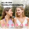 AI Language Translation Earbuds, Translation Earbuds Real Time with 144